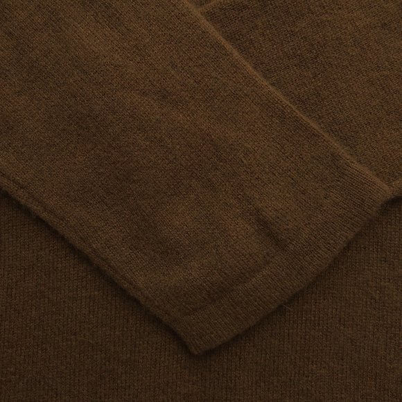 Brown V-Neck Sweater (Medium) - Picture 4 of 4